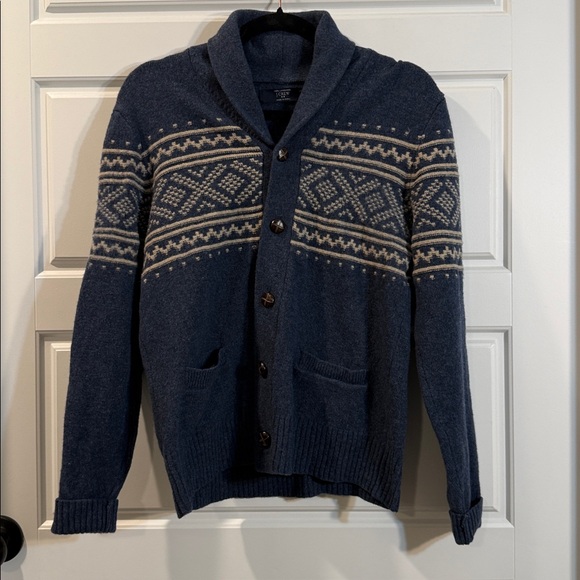 J. Crew Other - J. Crew 100% Lambswool Cardigan small